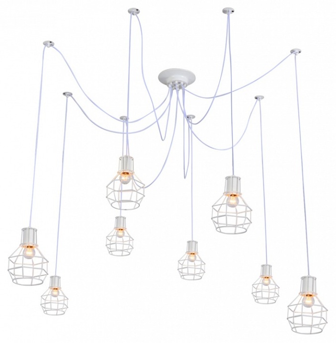 Подвесная люстра Escada 1129 1129/8S (White) - 0