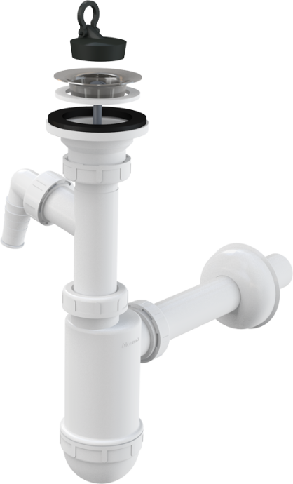 Сифон для раковины AlcaPlast   A410P - 0