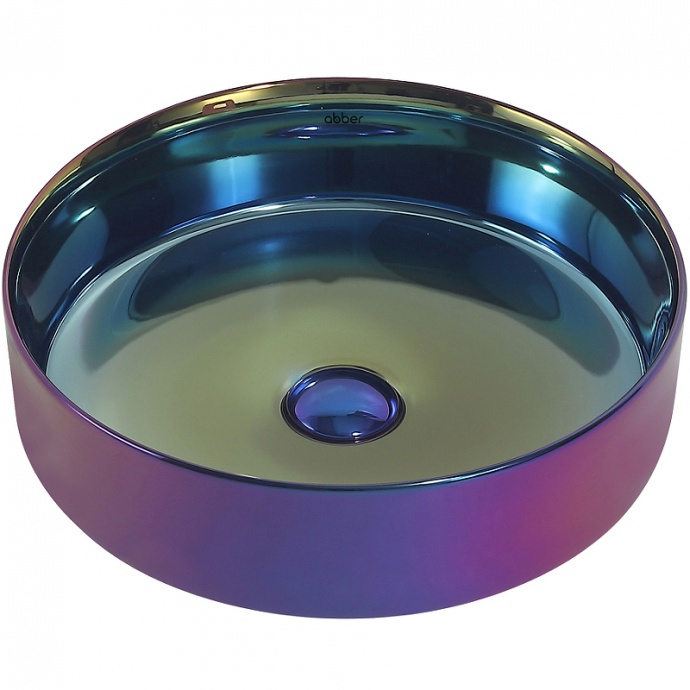 Накладная раковина Abber Bequem 40 хамелеон AC2109Regen - 0