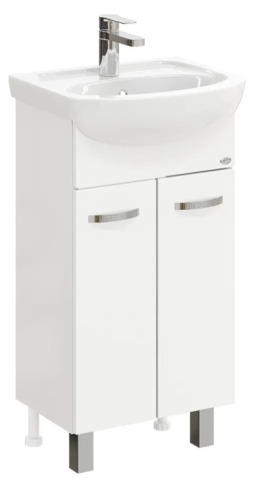 Тумба под раковину Onika Коралл 47 белый 104701 - 0