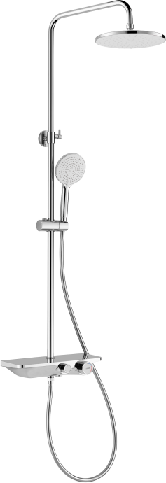 Душевая стойка STWORKI FT13650 со смесителем для ванны - 0