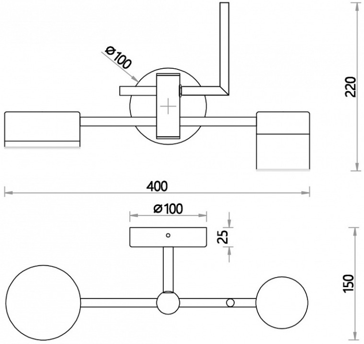 Бра Favourite Modul 4013-2W - 2