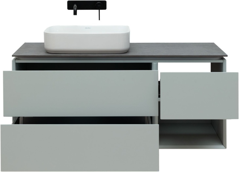 Тумба под раковину Allen Brau Infinity 120 L светло - зеленый матовый 1.21005.PWM - 4