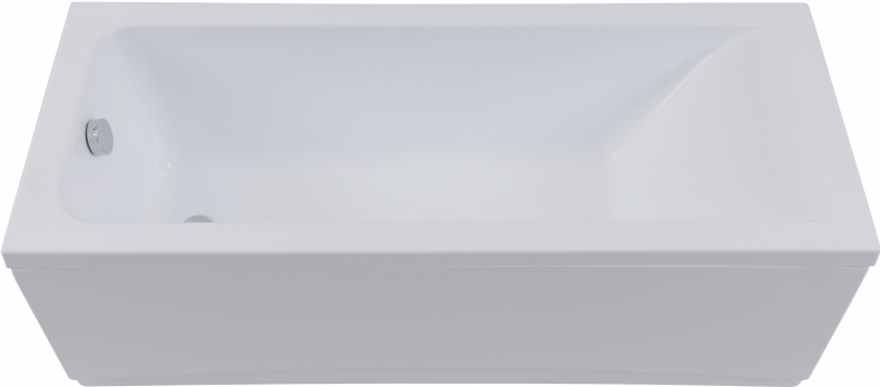 Акриловая ванна STWORKI Стокгольм 170x75 с каркасом, прямоугольная, российская, пристенная, встраиваемая 270043 - 9