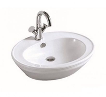 Накладная раковина Ceramalux Classic 60 белый  3573 - 0