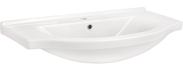 Тумба с раковиной Style Line Канна 90 белая - 7