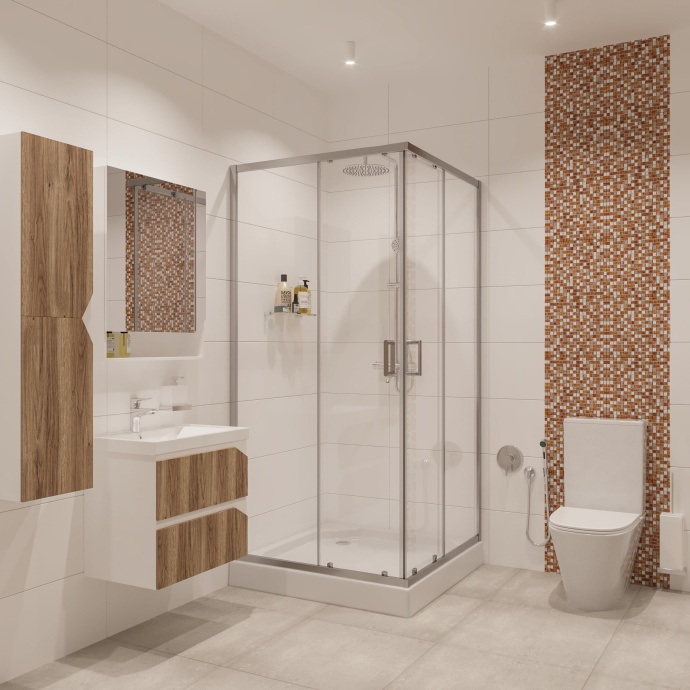 Душевой уголок Niagara Nova NG-6609-08 100x100, квадратный 66090811 - 1