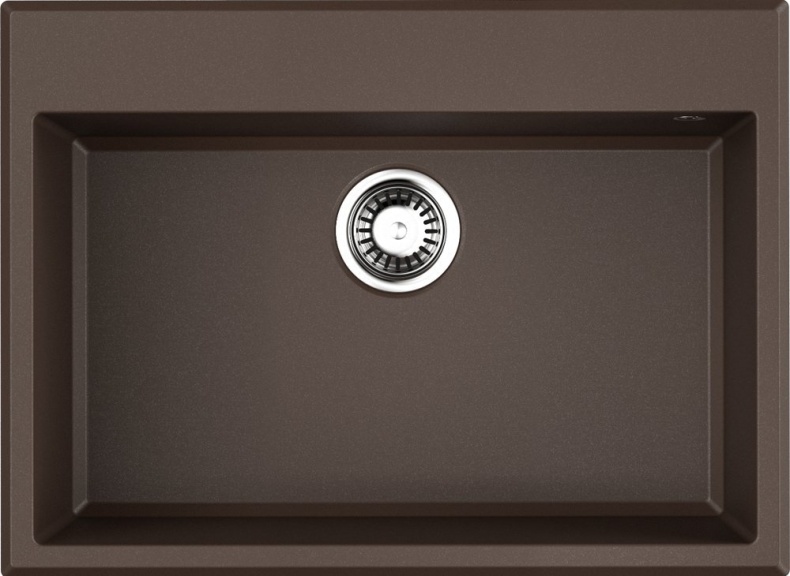 Мойка кухонная Omoikiri Tedori 68 темный шоколад 4993968 - 0