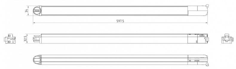 Накладной светильник Maytoni BASIS TR000-1-15W4K-W - 1