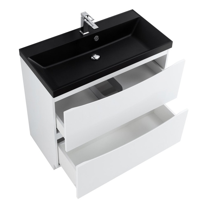 Тумба с раковиной BelBagno Marino 90 белый - 9