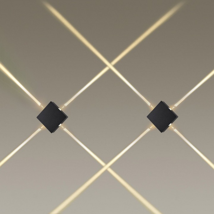 Настенный светодиодный светильник Odeon Light Hightech Vista 4259/8WL - 1