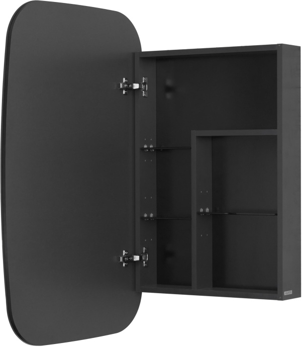 Зеркало-шкаф Aquaton Сохо 60 L серый матовый 1A258302AJA0L - 2