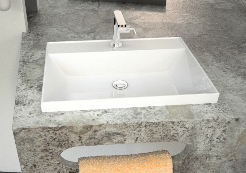 Мебельная раковина Vod-Ok Classic 60 4049 - 4