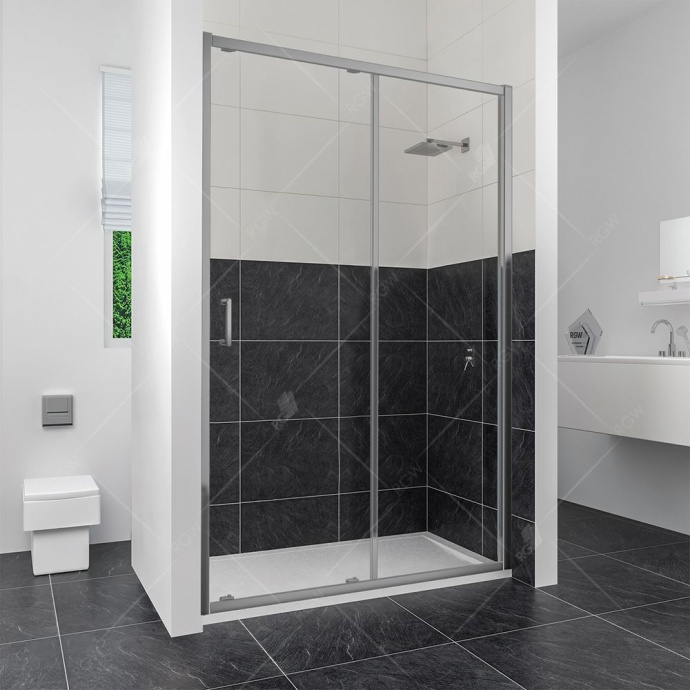 Душевая дверь 160*185 RGW CL-14 Хром/Прозрачное/5 мм 32091416-11 - 0