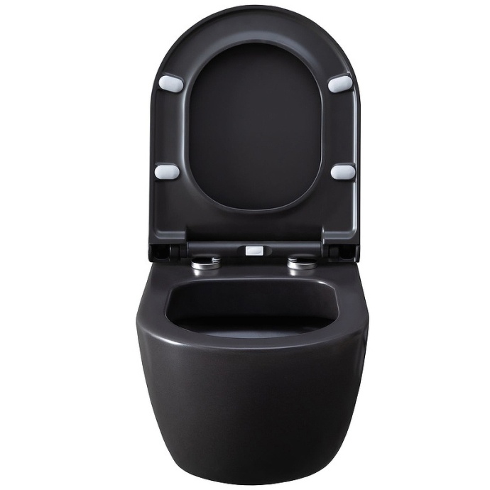 Чаша для подвесного унитаза Allen Brau Priority без сиденья антрацит  4.31001.AN - 10