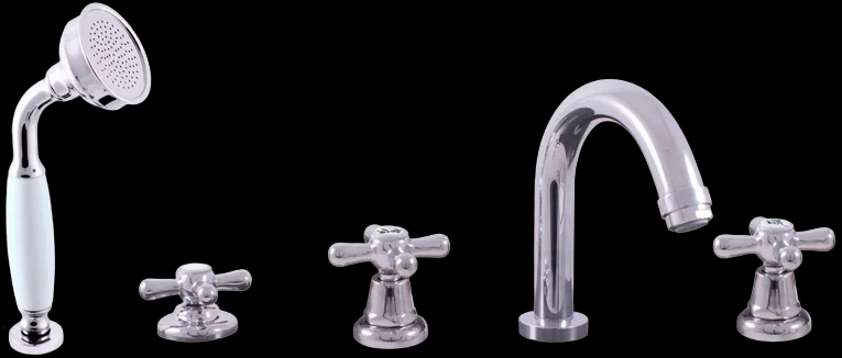 Смеситель на борт ванны Rav Slezak Morava хром MK162.5P - 0