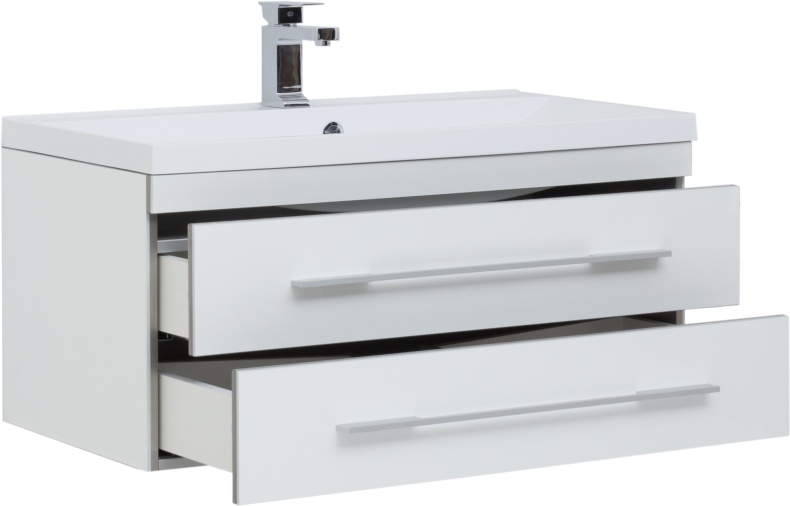 Мебель для ванной Aquanet Верона 90 подвесная белая - 2