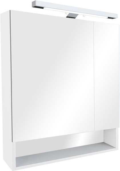 Зеркало-шкаф Roca Gap 80 белое матовое ZRU9302750 - 0