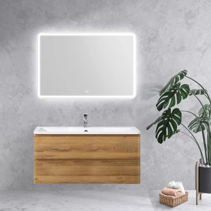 Зеркало BelBagno Marino 120х80 с подсветкой, подогревом  SPC-MAR-1200-800-LED-TCH-WARM - 7