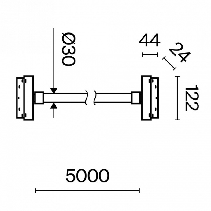 Подвесной светильник Maytoni Tau TR101-2-100W3K-B - 4