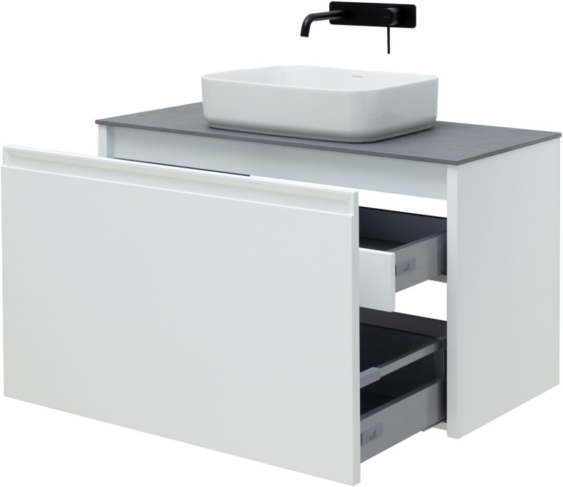 Тумба под раковину Allen Brau Fantasy 100 белый матовый 1.11004.WM - 4