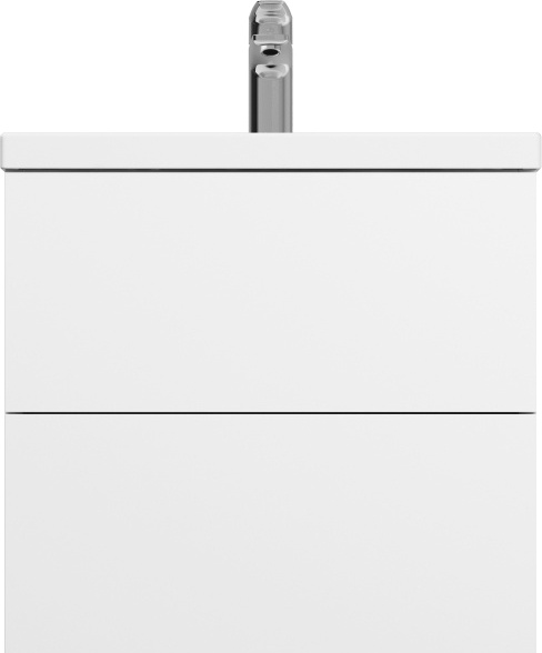 Мебель для ванной Am.Pm Gem 60 белый глянец, подвесная, с 2 ящиками - 5