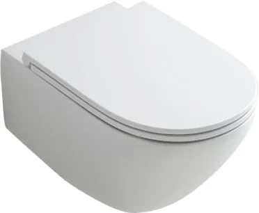 Крышка-сиденье Kerasan Aquatech белый/хром, с микролифтом  379101 - 1