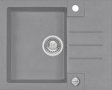 Мойка кухонная Alveus Rock Granital 30 concrete 1122741 - 0