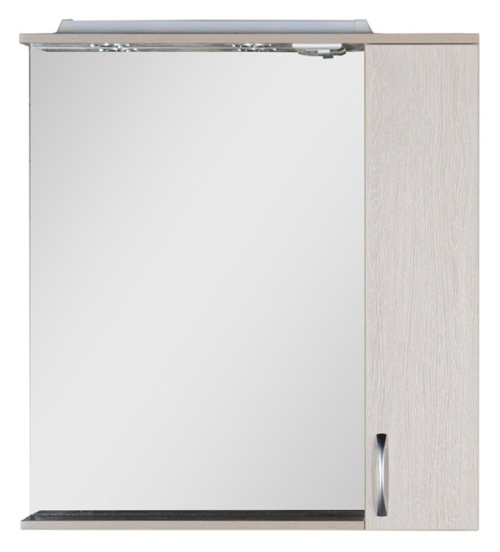 Зеркало-шкаф Aquanet Донна 80 беленый дуб 00169039 - 1