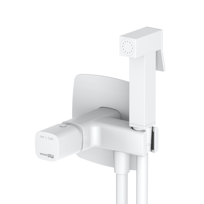 Saale 9538 Встраиваемый смеситель для душа с гигиенической лейкой - 1