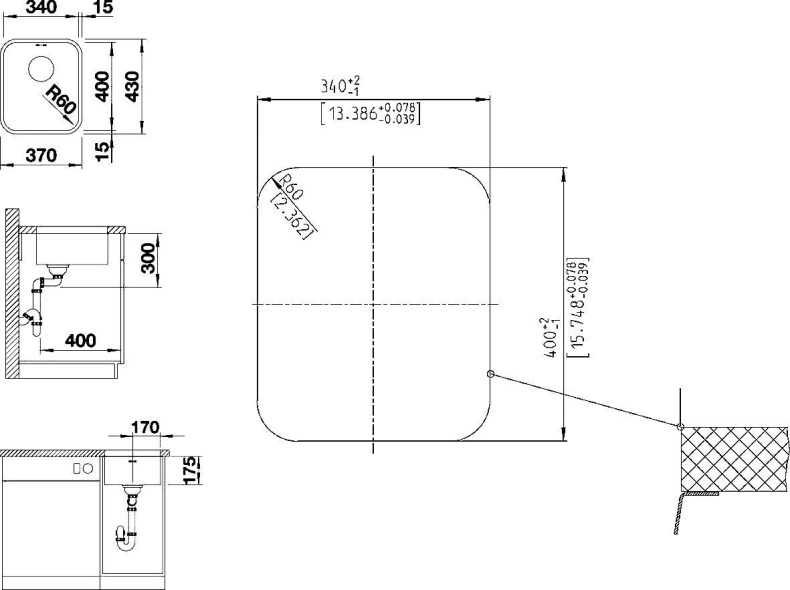 Металлическая мойка Blanco Supra  518199 - 6