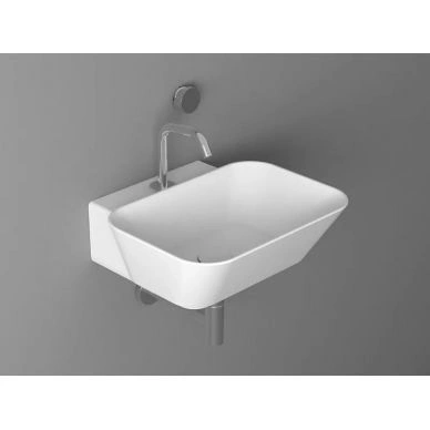 Раковина накладная Simas Wawe 48х43 белая WA08 - 1