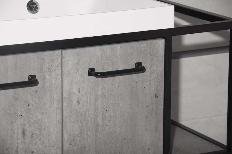 Тумба для комплекта Style Line Лофт 80 бетон ЛС-000010019 - 3