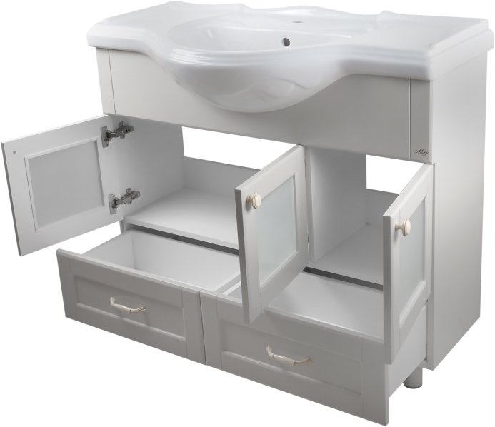 Мебель для ванной Misty Латте 105 П-Лат01105-0322Я - 4