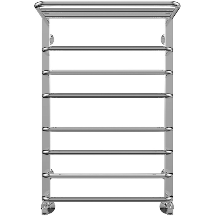 Водяной полотенцесушитель Terminus Арктур П8 500х796 с полкой Хром 4620768886430 - 0