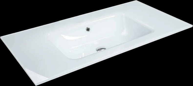 Раковина - столешница Armadi Art Lucido 100 белый 852-100-W Lucido - 0