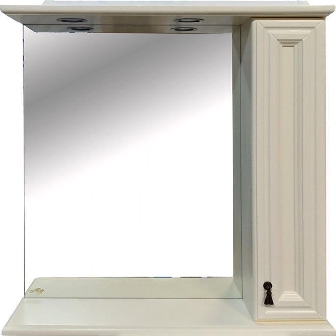 Зеркало Misty Лувр 85 R слоновая кость П-Лвр03085-1014П - 0