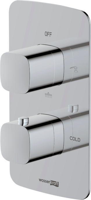 Термостатический смеситель Wasserkraft Naab 8644 Thermo - 0