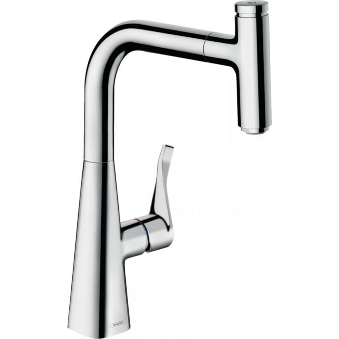 Смеситель для кухни Hansgrohe Metris Select M71 хром 73802000 - 0