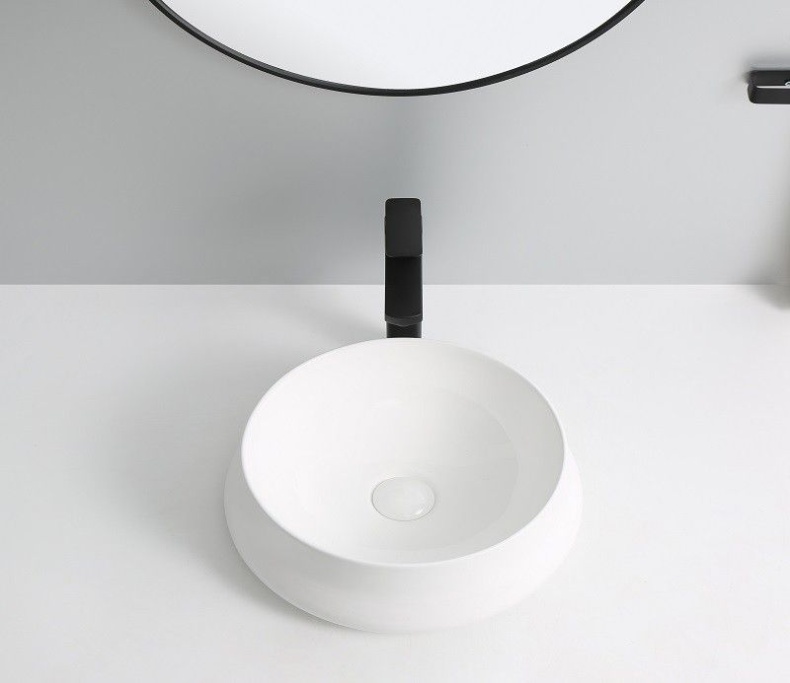 Раковина накладная Ceramalux N 50 белый  9426 - 0