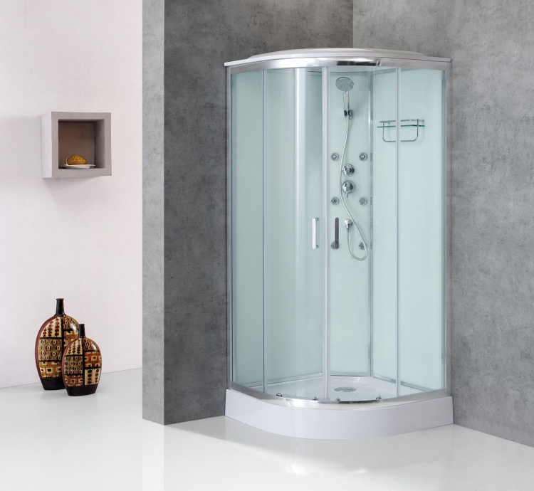 Душевая кабина BelBagno Uno Cab R 2 90 C Cr TOP UNO-CAB-R-2-90-C-Cr-TOP - 1