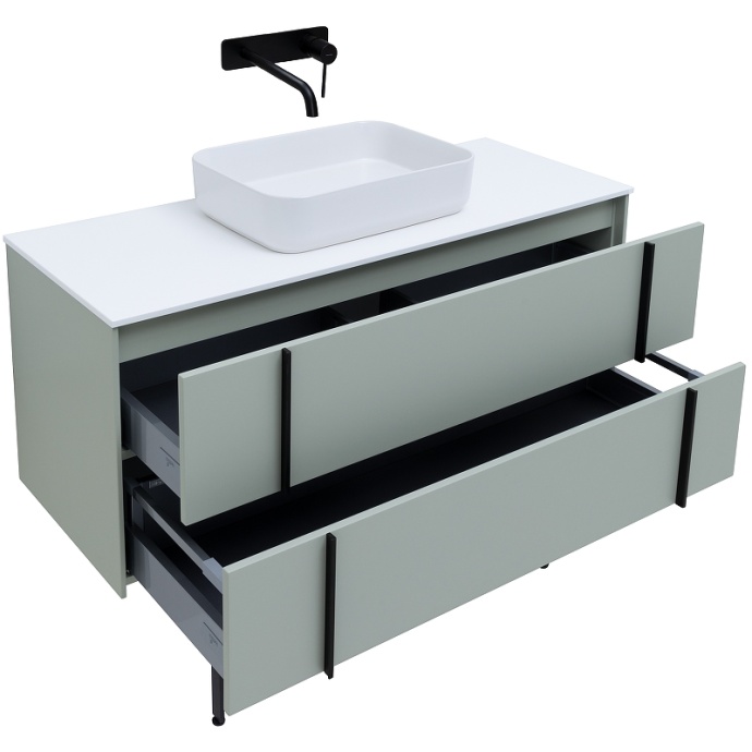 Тумба под раковину Allen Brau Reality 120 светло - зеленый матовый 1.32008.PWM - 9