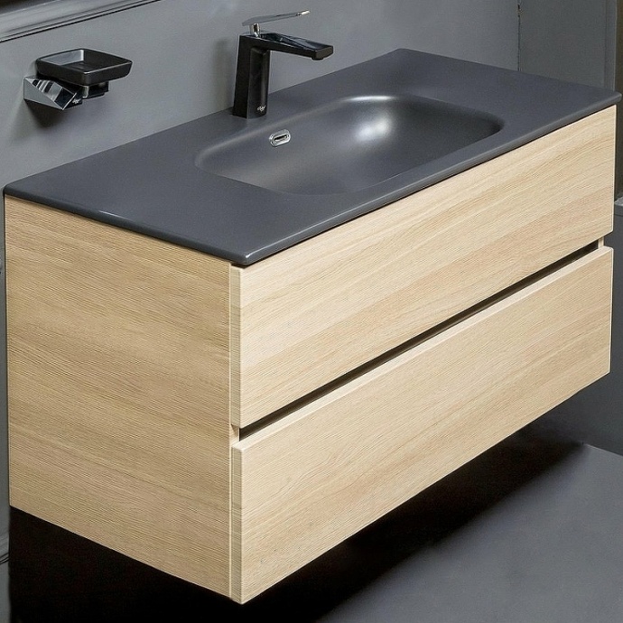 Тумба под раковину Armadi Art Vallessi 120 светлое дерево 837-120-L - 0