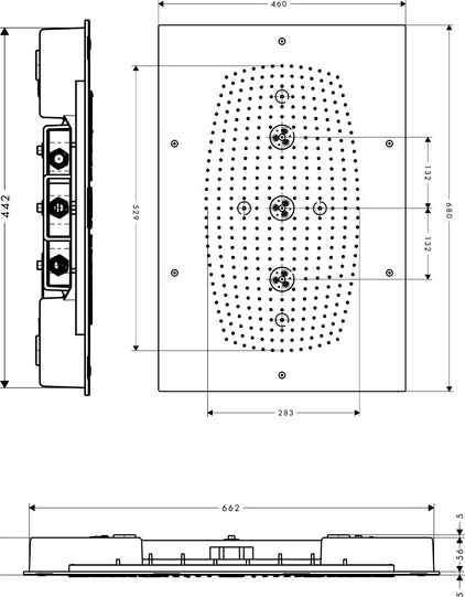 Душевой комплект Hansgrohe Raindance Rainmaker 28417000 без подсветки - 8