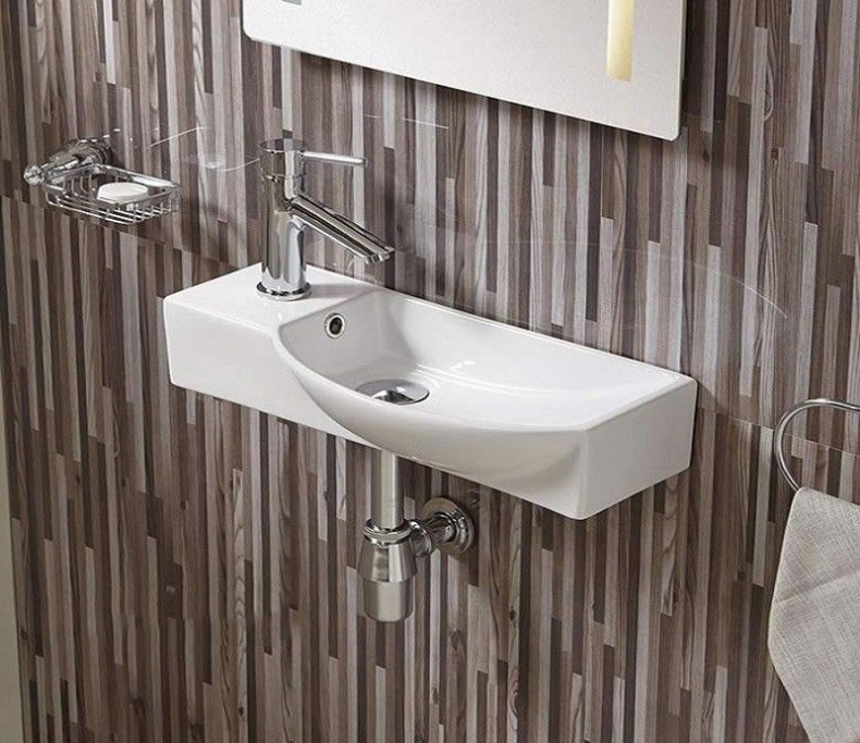 Раковина подвесная Ceramalux N 50 белый  7947CR - 1