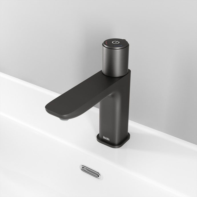 Смеситель Iddis Slide для раковины, графитовый SLIGMBTi01 - 4