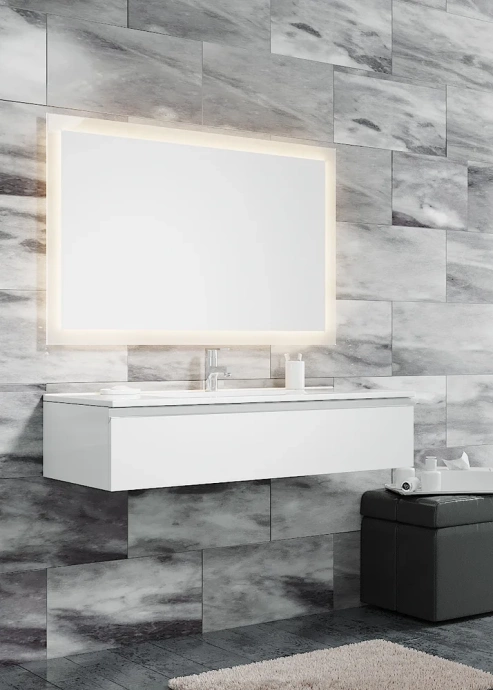 Тумба под раковину Sanvit Авеню-1 120 белый глянец kavenu1120w - 1