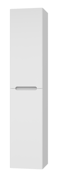 Шкаф - пенал Misty Роял 35 подвесной универсальный (белый) П-Роя-01035-011П - 1