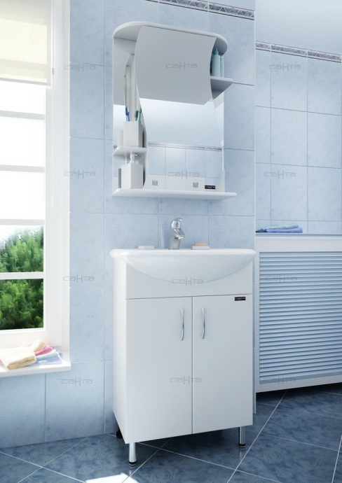 Зеркало-шкаф СанТа Лира 55 101052 - 1