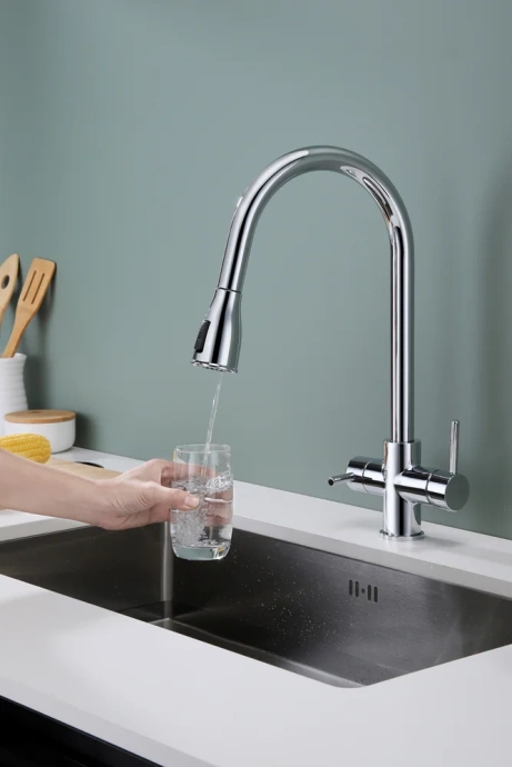 Смеситель для кухни Paulmark Lange хром La214212-CR - 2